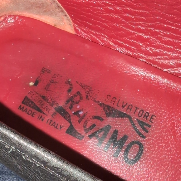 Salvatore Ferragamo Black Leather Loafers - Picture 3 of 7